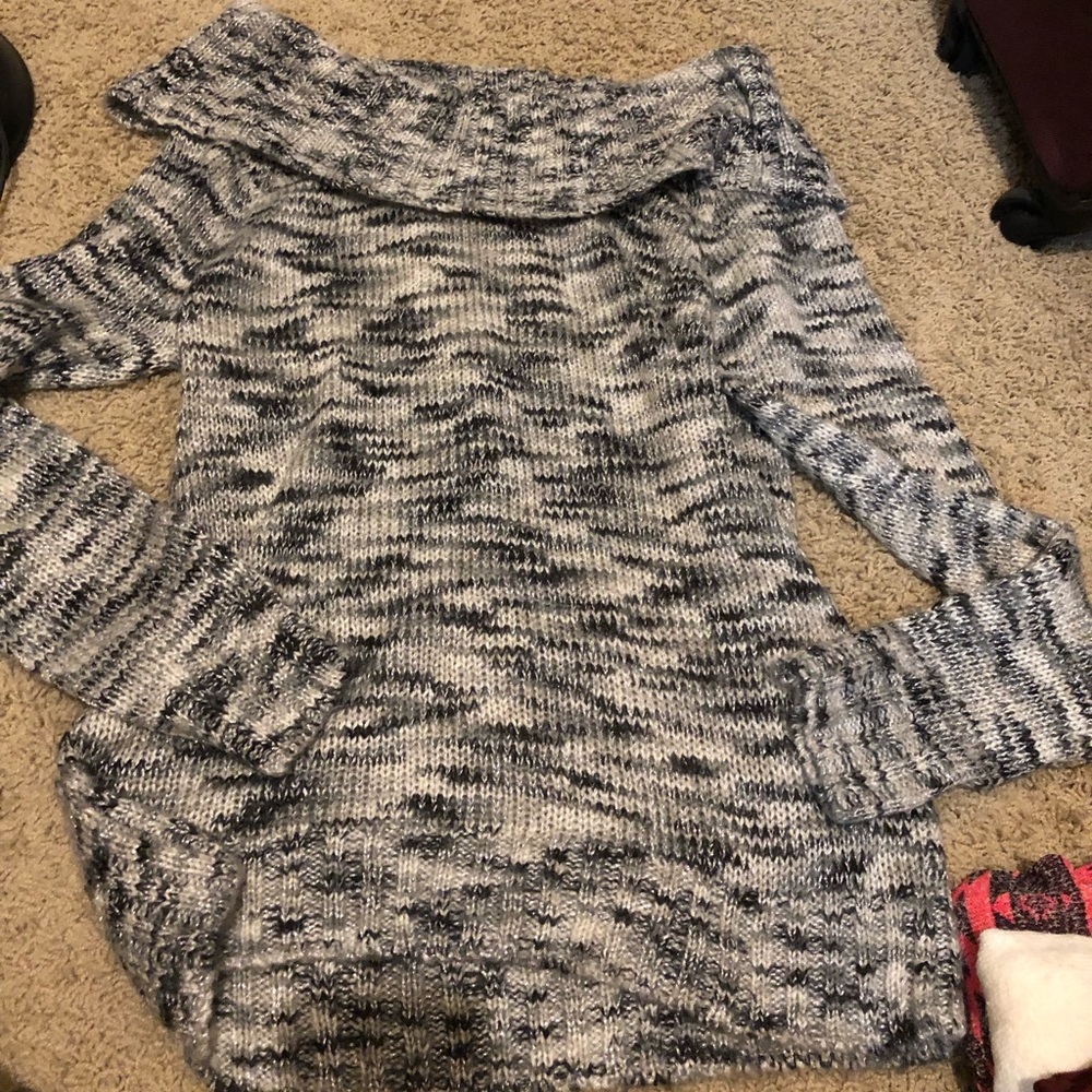 Big sweater black, white,grey
